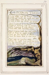 A Poison Tree: plate 50 from 
